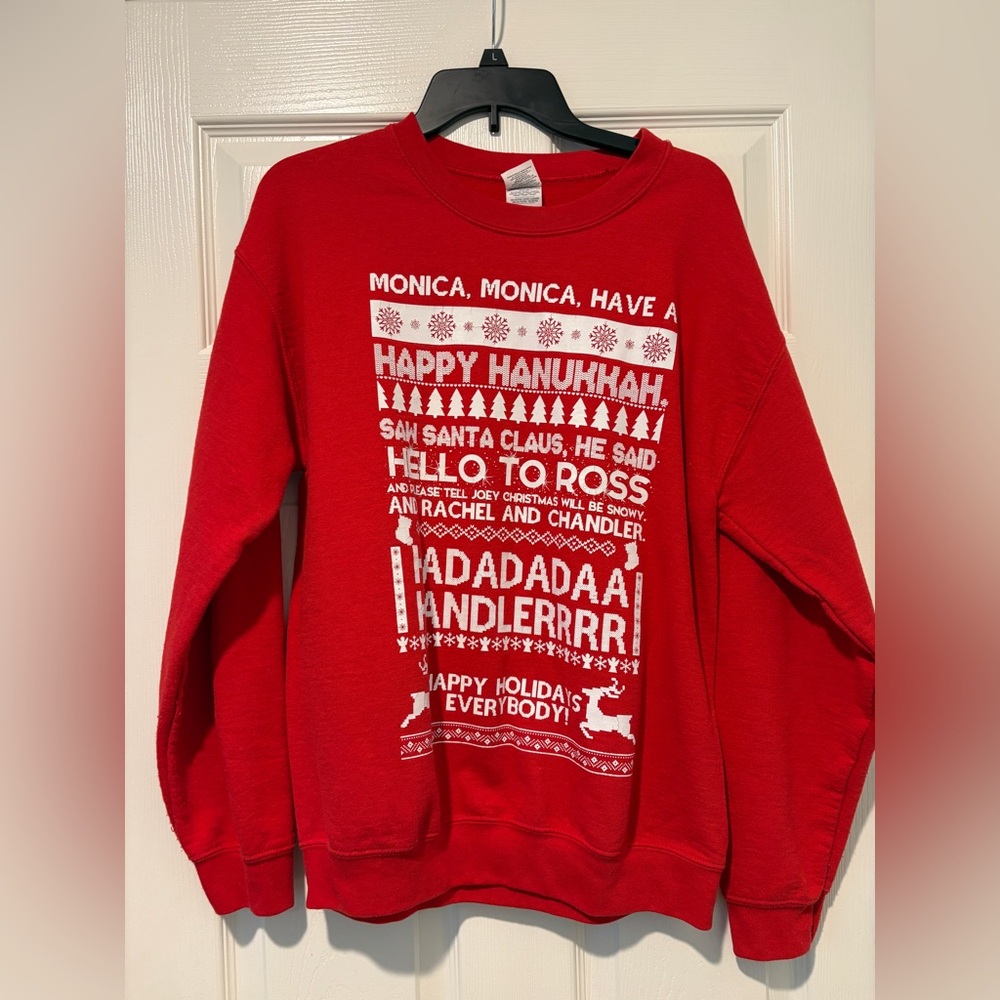 Friends Holiday Song Sweatshirt